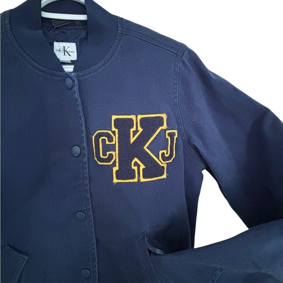 💙Calvin Klein Jeans Blue Jean Jacket Classic Design XS vintage LIKE NEW 💙 - Picture 2 of 6
